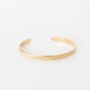 Handcrafted Jewelry-Gold Filled Rope Textured Bracelet