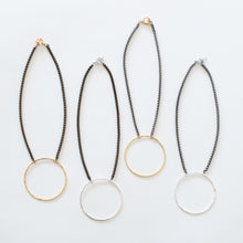 Load image into Gallery viewer, Handcrafted Jewelry-Circle Necklaces on Short Chain
