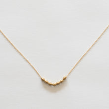 Load image into Gallery viewer, Handcrafted Jewelry-Multi Gold Bead Necklace on Gold-Filled Chain

