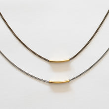 Load image into Gallery viewer, Brass Tube Necklace
