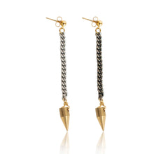 Load image into Gallery viewer, Brass Spike Post-Curb Chain
