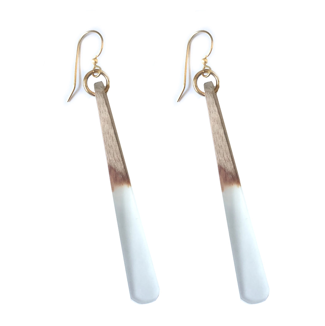 Wood Resin Dangle